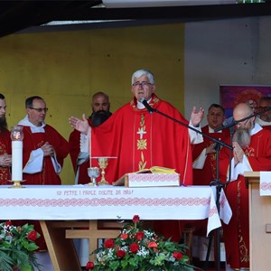 Banjalučki biskup Majić predvodio proslavu župne svetkovine u Bešićima
